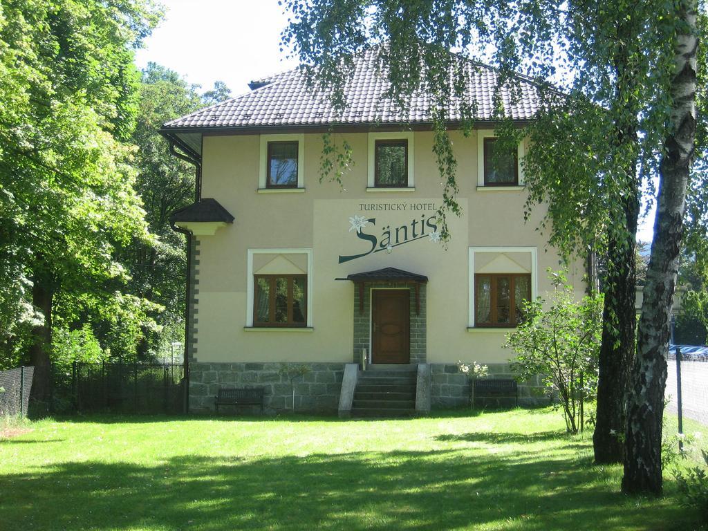 Hotel Saentis Komorní Lhotka Buitenkant foto